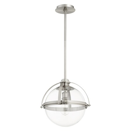 Quorum 15In.Meridian Globe Pnd-Stn 88-15-65